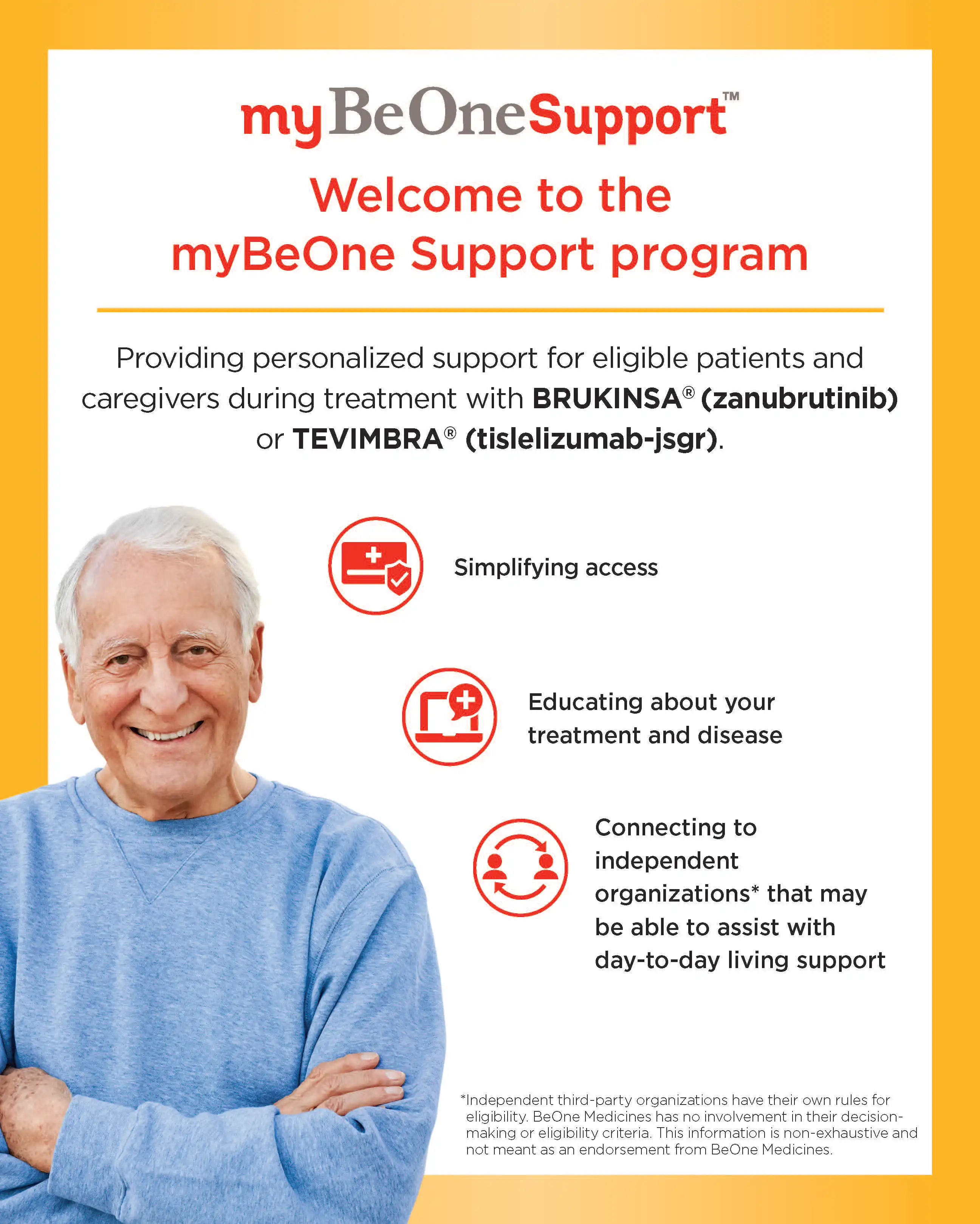 myBeOne Support™ Patient Brochure